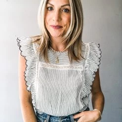 Hem & Thread Turn The Tide Top