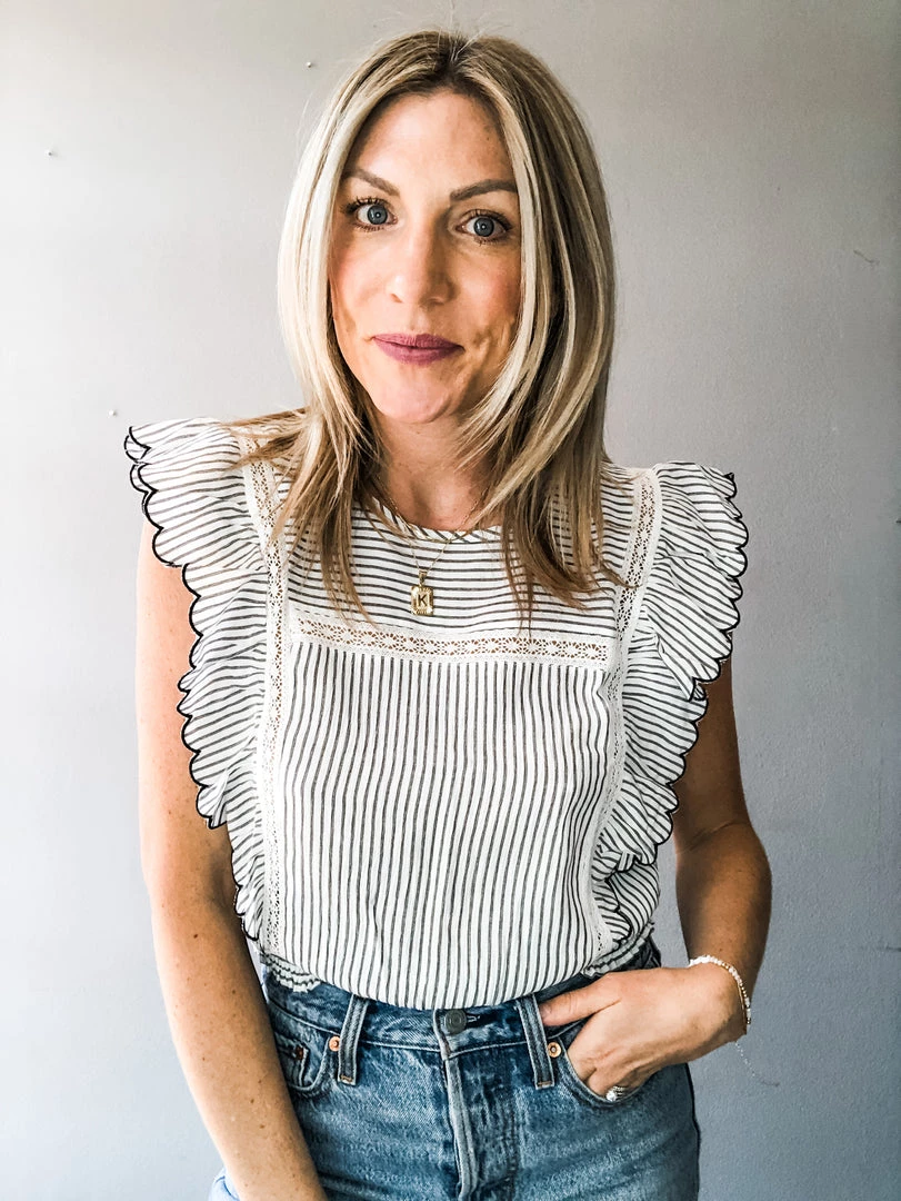 Hem & Thread Turn The Tide Top 1 Hem & Thread Turn The Tide Top