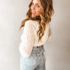 Lush Clothing Lemon Twist Blouse