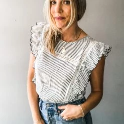 Hem & Thread Turn The Tide Top