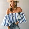Blue Buttercup Clothing Hannah Striped Top