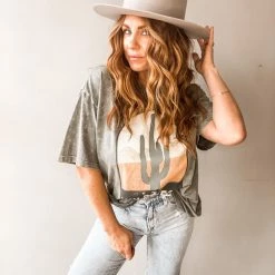 Lotus Fashion The Wild West Graphic Tee Clothing