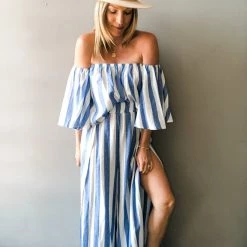 Blue Buttercup Clothing Hannah Striped Top