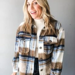 Trend Notes Good Guy Plaid Shacket