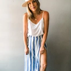 Blue Buttercup Clothing Hannah Striped Pant