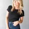 Labiz Clothing Hey You Ribbed Top