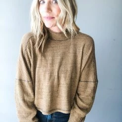 Project Social T Jasmine Seamed Cozy Thermal Long Sleeve Clothing