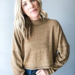 Project Social T Jasmine Seamed Cozy Thermal Long Sleeve Clothing