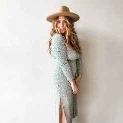 Lush Clothing Your Lucky Day Midi Dress