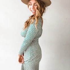 Lush Clothing Your Lucky Day Midi Dress