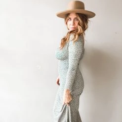 Lush Clothing Your Lucky Day Midi Dress