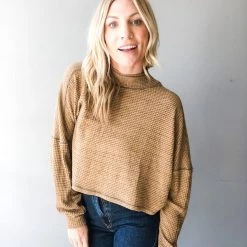 Project Social T Jasmine Seamed Cozy Thermal Long Sleeve Clothing