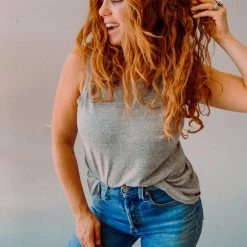 Chaser Brand Chaser Cropped V Back Tank