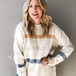 Wishlist All The Feels Striped Sweater Clothing 9 Wishlist All The Feels Striped Sweater Clothing