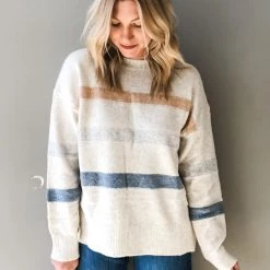 Wishlist All The Feels Striped Sweater Clothing 8 Wishlist All The Feels Striped Sweater Clothing