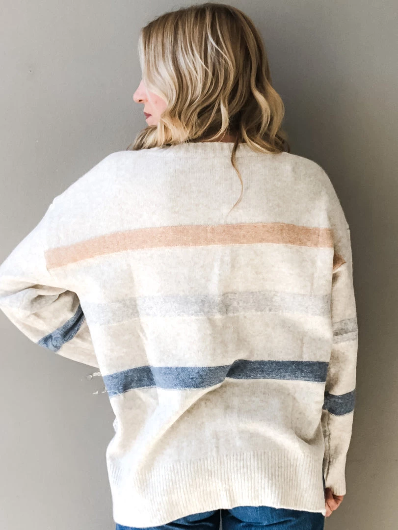 Wishlist All The Feels Striped Sweater Clothing 6 Wishlist All The Feels Striped Sweater Clothing