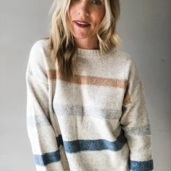Wishlist All The Feels Striped Sweater Clothing