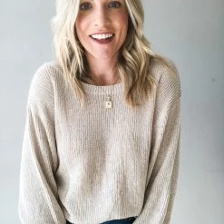 Wishlist Twisted Open Back Sweater Clothing