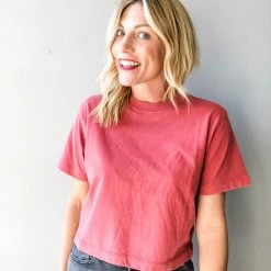 Richer Poorer Relaxed Crop Tee Clothing 7 Richer Poorer Relaxed Crop Tee Clothing