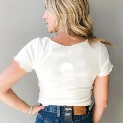 Wishlist Clothing Hannah Ribbed Top