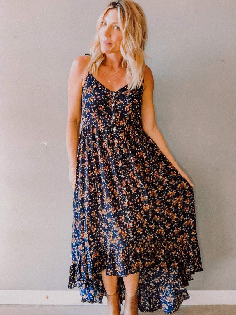 Patrons Of Peace Clothing In Bloom Hi-Lo Dress 1 Patrons Of Peace Clothing In Bloom Hi-Lo Dress