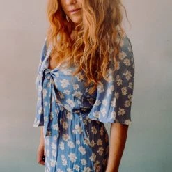 Audrey 3+1 Clothing Take Me To The Coast Midi Dress