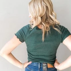 Wishlist Clothing Hannah Ribbed Top