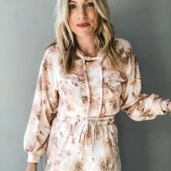 Audrey 3+1 Clothing Broken Glass Long Sleeve Crop