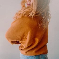 Trend Notes Clothing Woodlands Puff Sleeve Sweater