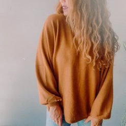 Trend Notes Clothing Woodlands Puff Sleeve Sweater