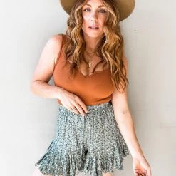 Mable Clothing Ditsy Days Floral Short