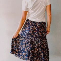 Patrons Of Peace In Bloom Midi Tie Skirt