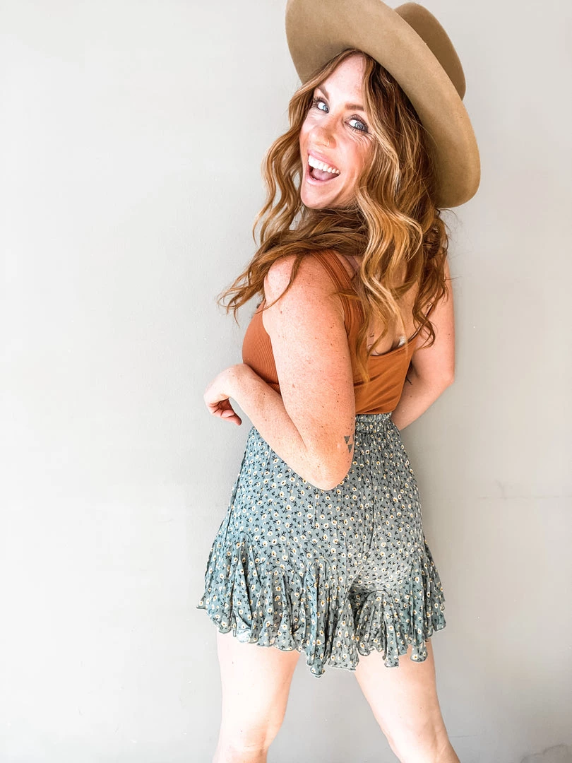 Mable Clothing Ditsy Days Floral Short 7 Mable Clothing Ditsy Days Floral Short