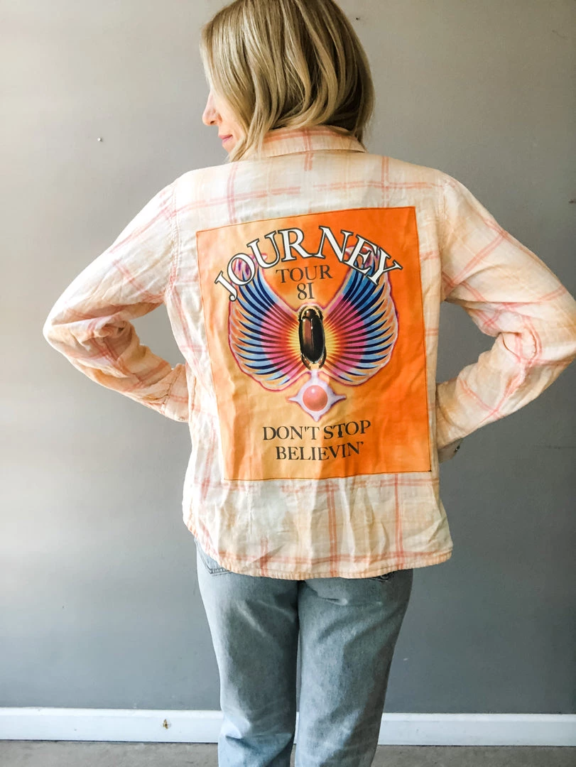 Envy Upcycle Journey Vintage Tee Flannel Clothing 1 Envy Upcycle Journey Vintage Tee Flannel Clothing