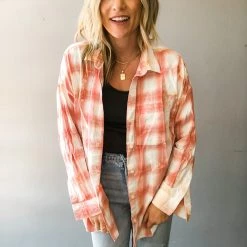 Envy Upcycle Dolly Parton Vingate Tee Flannel Clothing