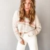 Wishlist Stripe Lightly Sweater Clothing