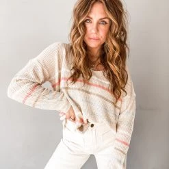 Wishlist Stripe Lightly Sweater Clothing