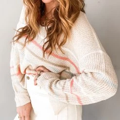 Wishlist Stripe Lightly Sweater Clothing