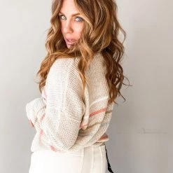 Wishlist Stripe Lightly Sweater Clothing