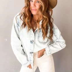 Wishlist Clothing Downright Denim Shacket