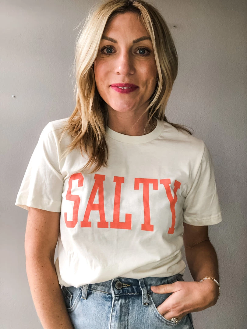 Blume + Co. Salty Crew Neck Tee 1 Blume + Co. Salty Crew Neck Tee