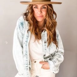 Wishlist Clothing Downright Denim Shacket