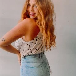 Lush Clothing Summer Strokes Bodysuit