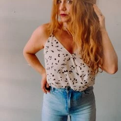 Lush Clothing Summer Strokes Bodysuit