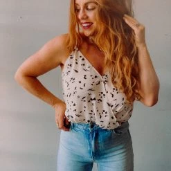 Lush Clothing Summer Strokes Bodysuit