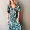 Audrey 3+1 Wait For Me Floral Midi Dress