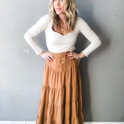 Listicle In Time Tiered Skirt 2 Clothing