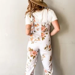 Mable Floral Linen Jumpsuit