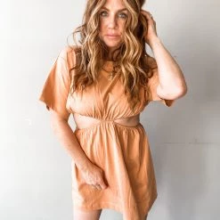 Mable Clothing To The Side Mini Dress