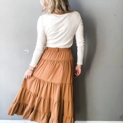 Listicle In Time Tiered Skirt 2 Clothing